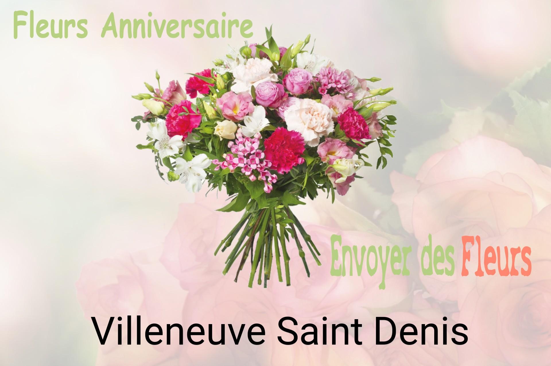 Bouquet de fleurs d’anniversaire livré à Villeneuve-Saint-Denis