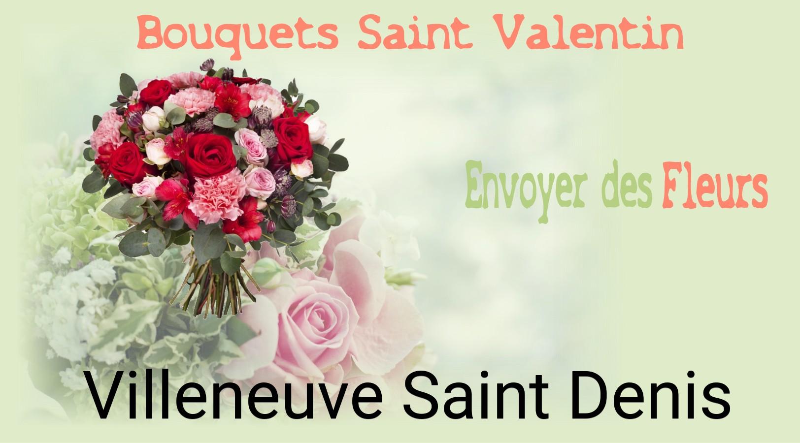 Roses de Saint-Valentin livrées à Villeneuve-Saint-Denis